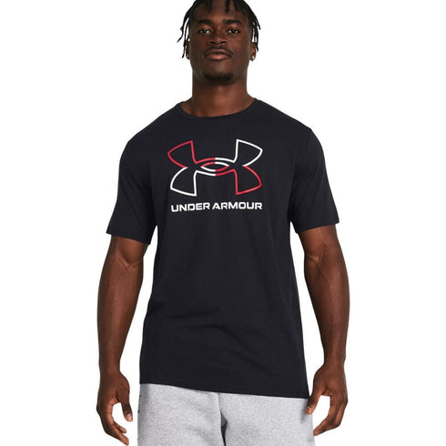 Under Armour tshirt for man אנדר ארמור חולצה טישרט בצבע שחור אדום לגבר